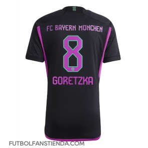Bayern Munich Leon Goretzka #8 Segunda Equipación 2023-24 Manga Corta